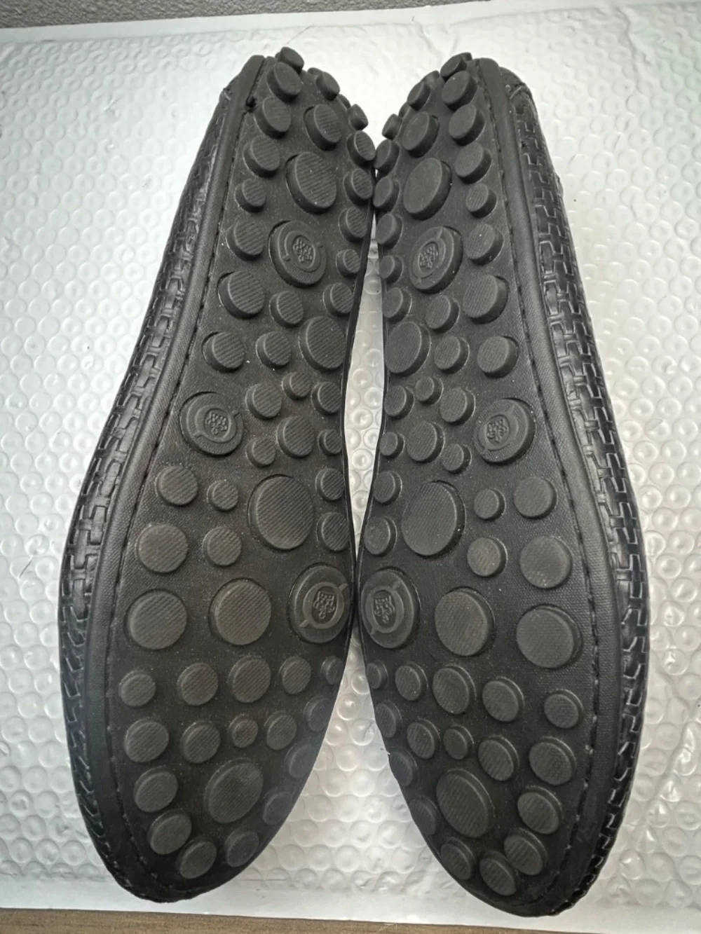 Born Malena Woven Penny Loafers Women's Size 8.5M Black